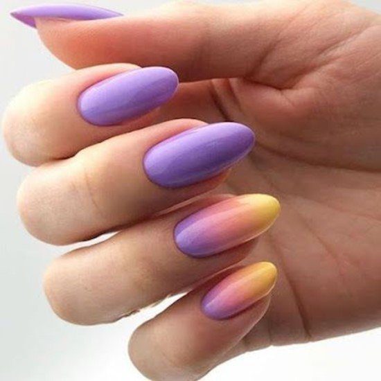 Técnica de Degradê Unhas