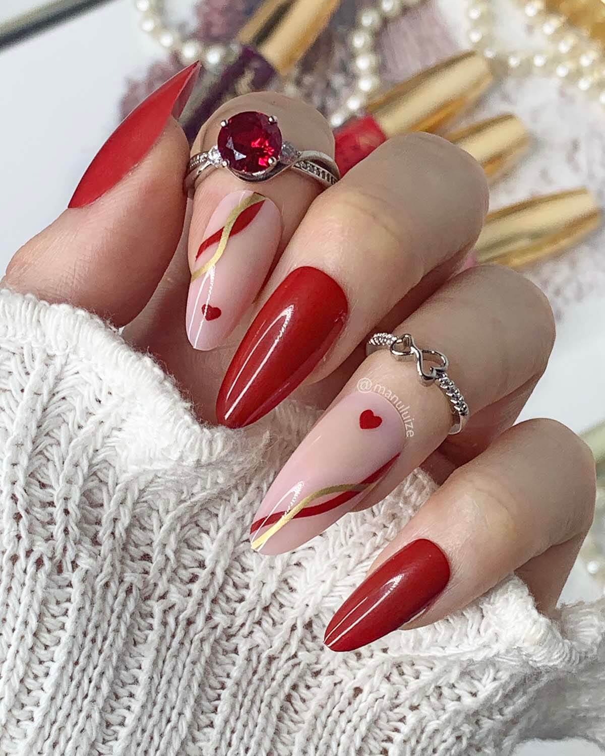 Guia completo de unhas vermelhas encapsuladas