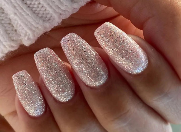 ideias de unhas para casamento simples e elegante