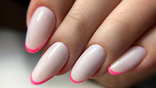 unha rosa francesinha vs unha toda rosa