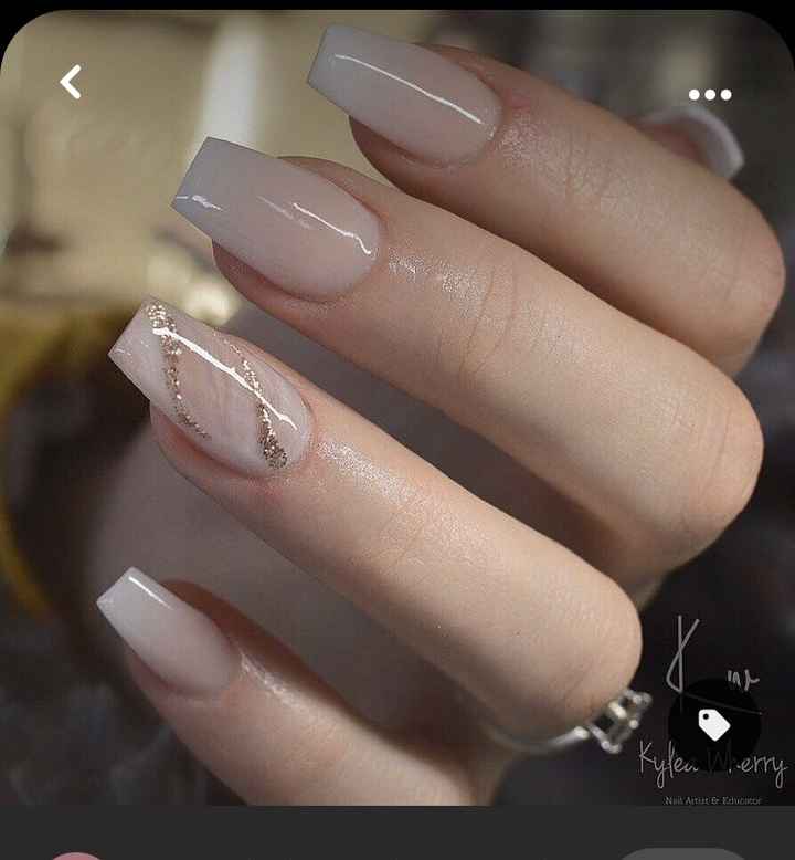 unhas casamento civil minimalista e elegante