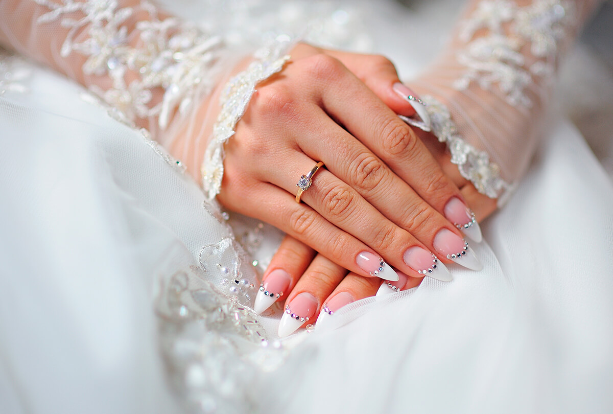 como fazer unhas milky nails para casamento civil