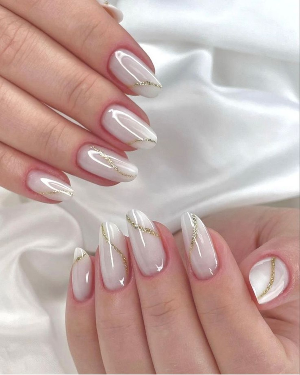 unhas decoradas ano novo