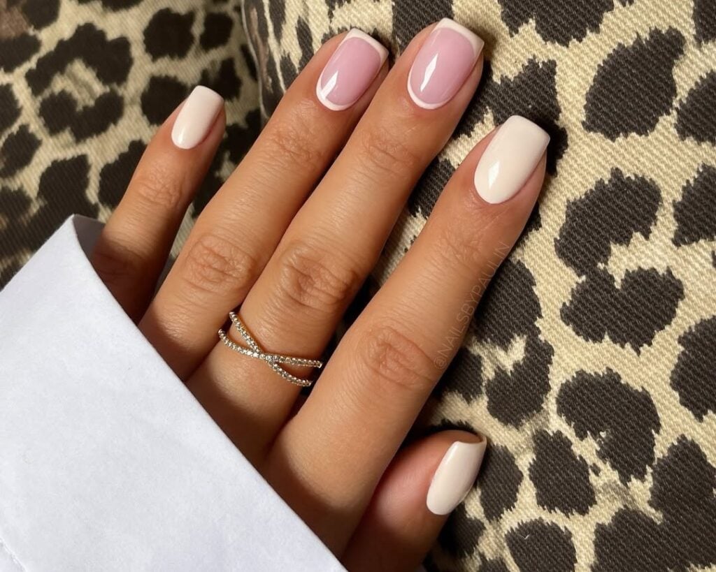 unhas delicadas clean girl