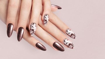como lixar unhas em gel formato amendoado em casa