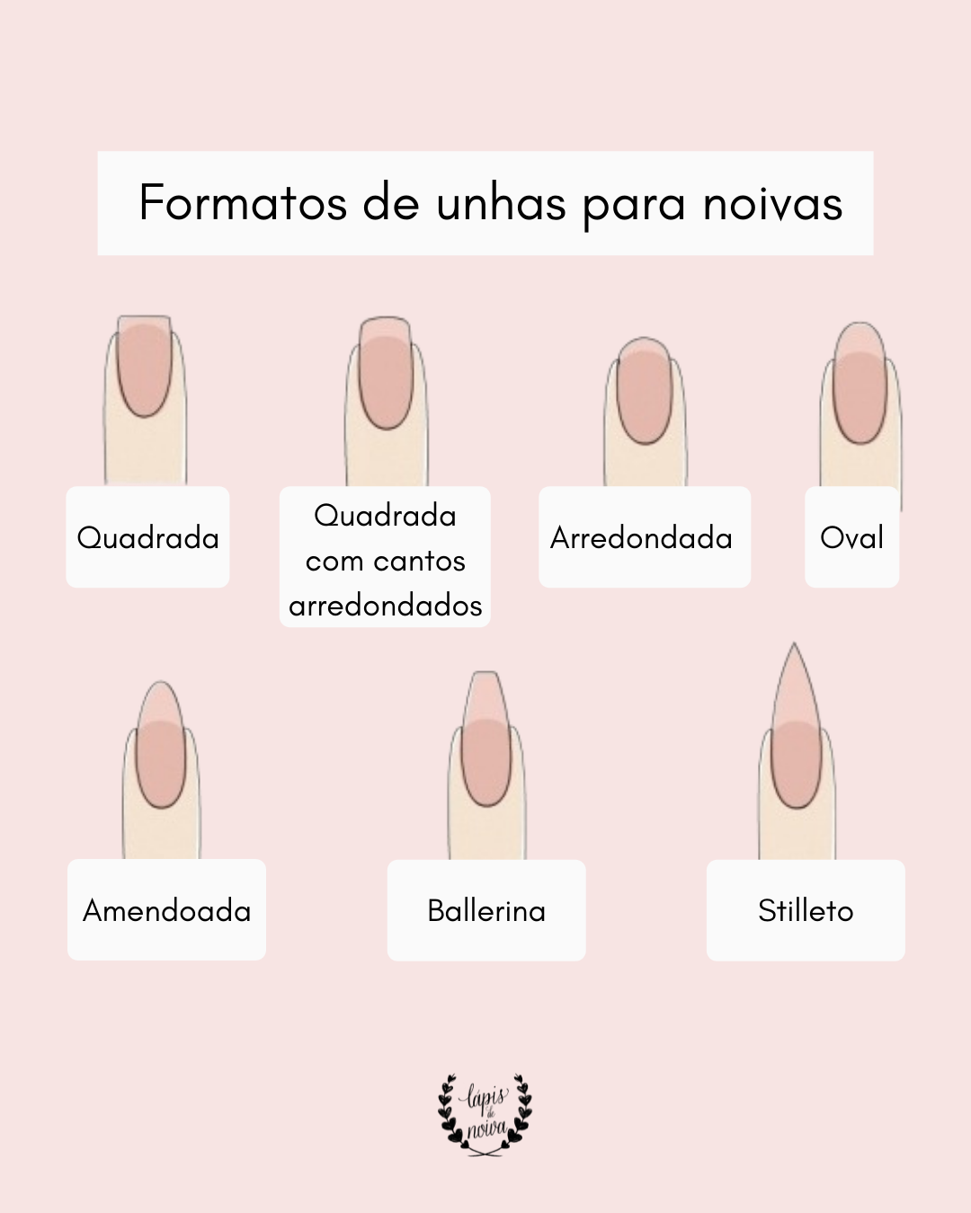 erros comuns unhas gel acrilico casamento