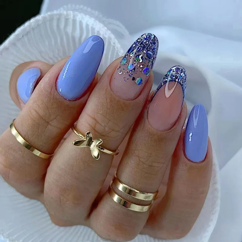 como fazer unhas encapsuladas com glitter passo a passo