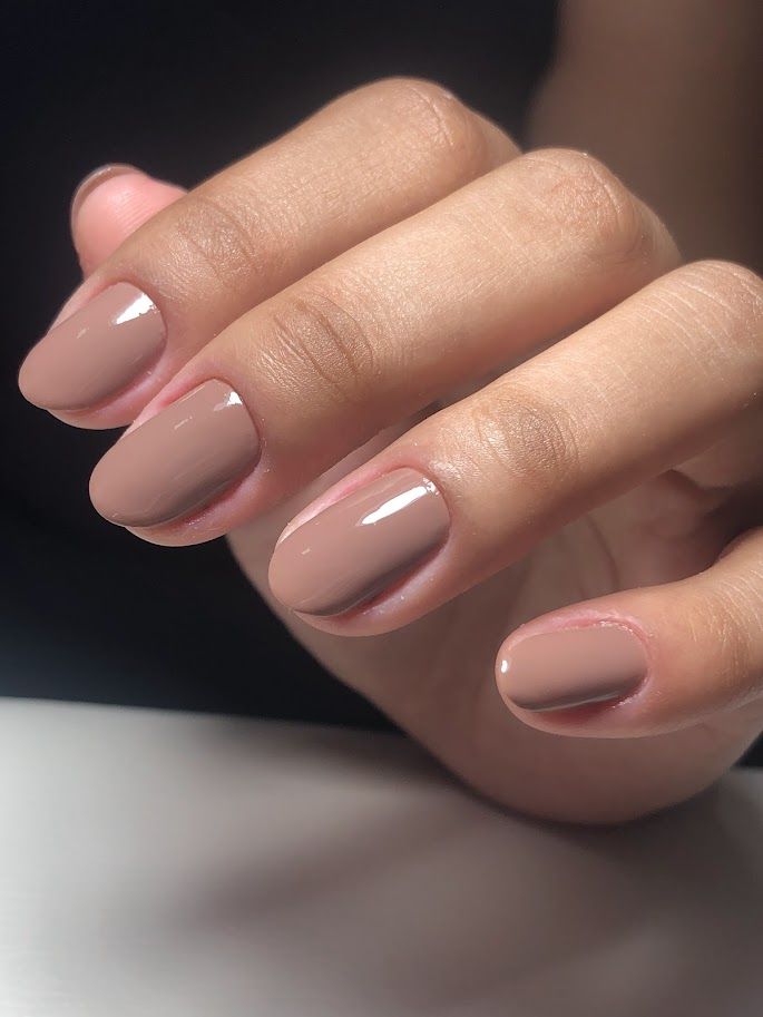 Unhas nude degradê