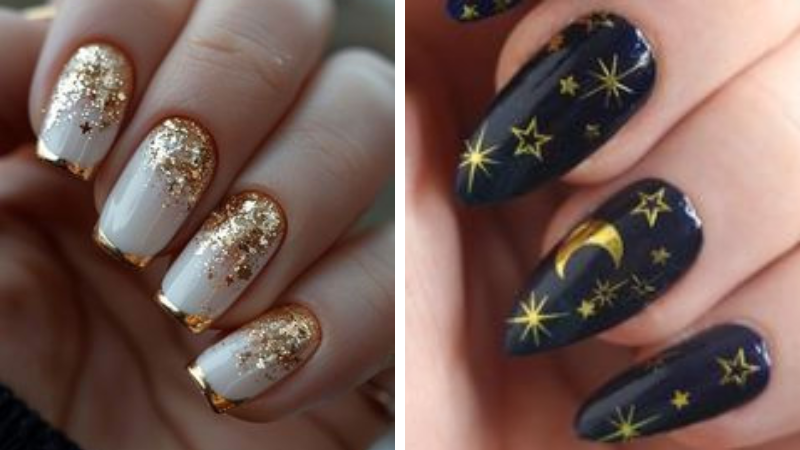 inspiração unhas ano novo 2026