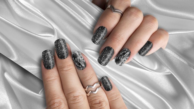 Unhas Para Ano Novo Com Glitter