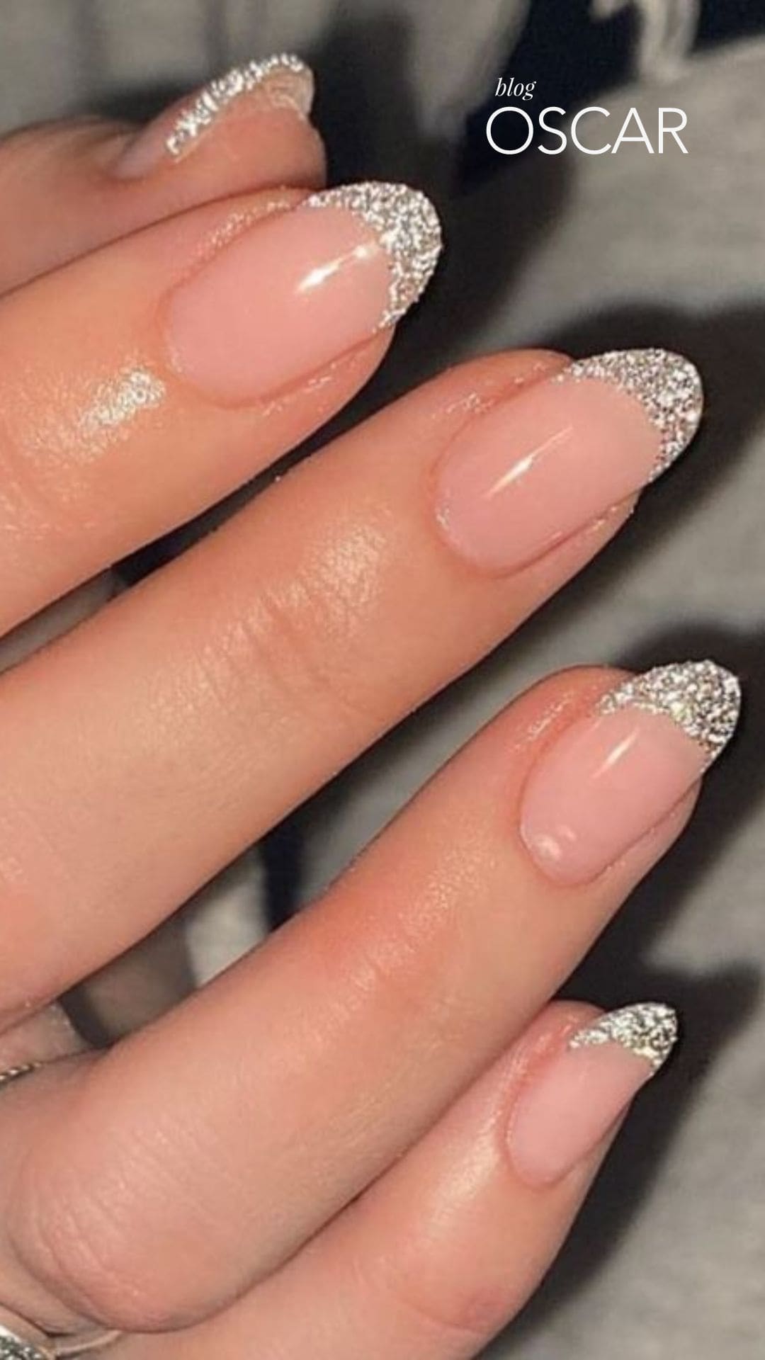 Unhas Para Ano Novo Com Glitter