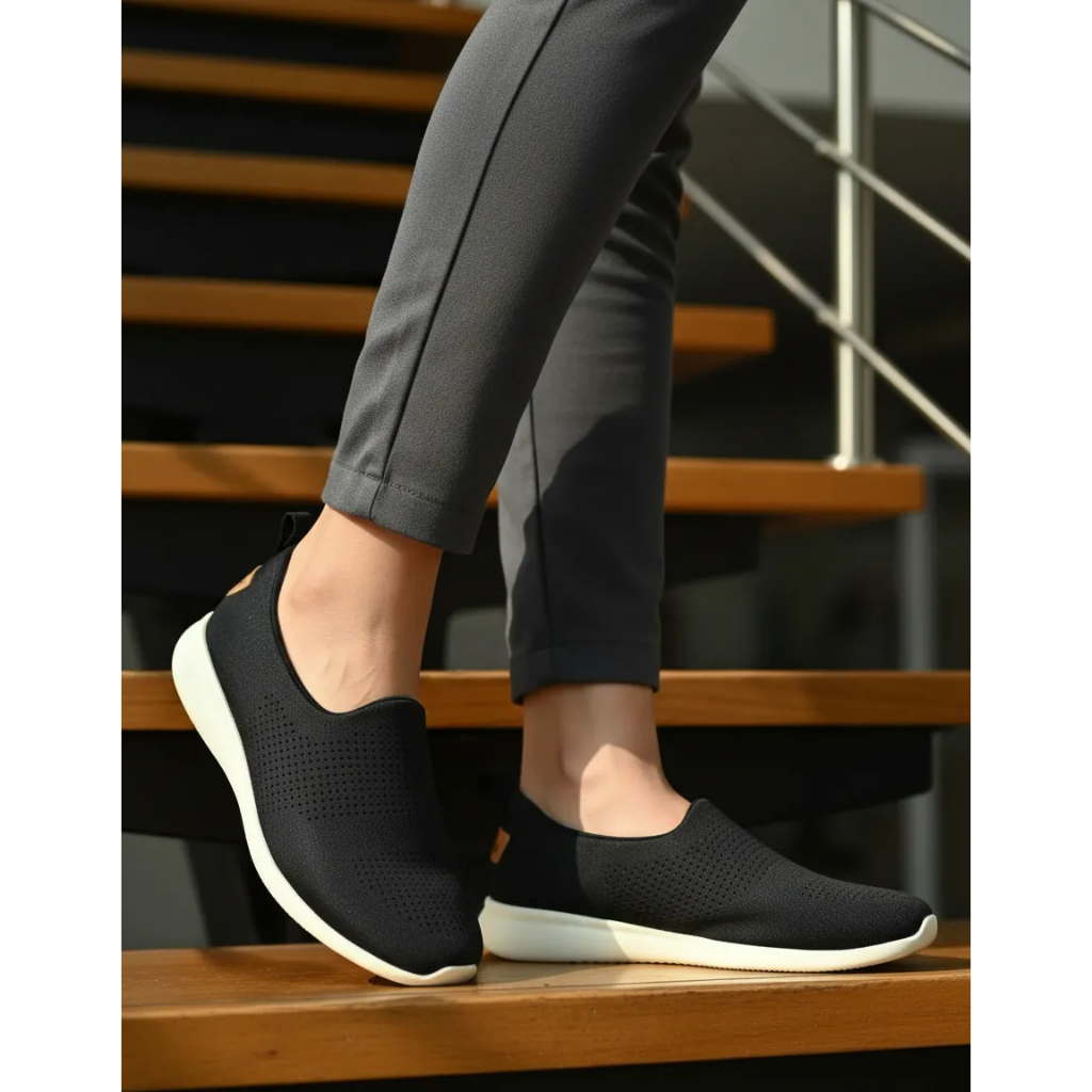 looks com sapatos Usaflex
