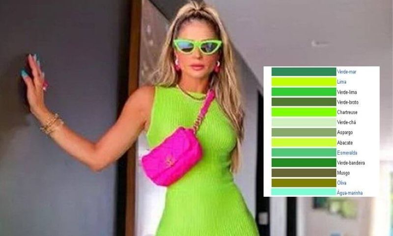 Verde Bandeira e Maquiagem: Cores que Realçam