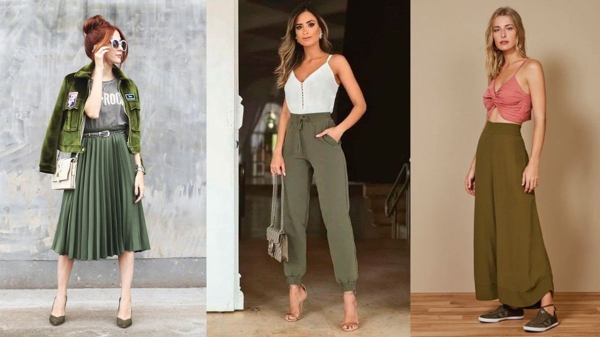 verde exército moda