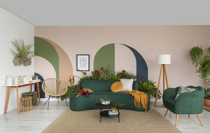 verde musgo design de interiores