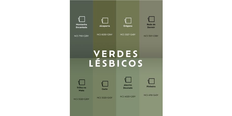 paleta de cores modernas