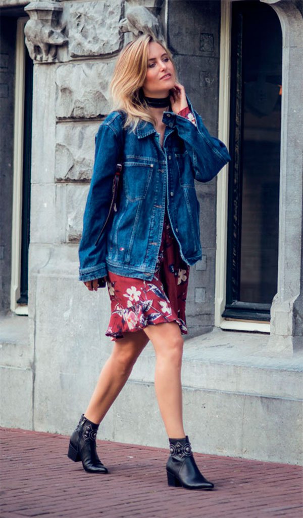 Monocromia e Terceira Peça: Dicas para Combinar Vestido e Bota