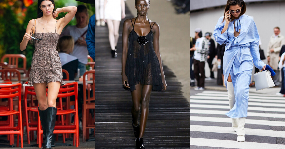 Tendências de Cores e Materiais para Vestidos e Botas em 2026