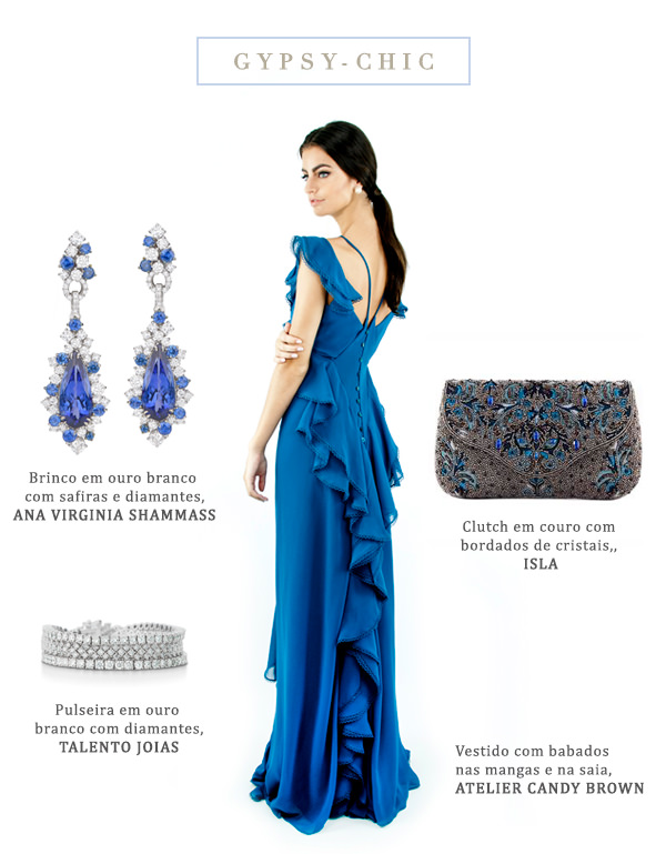 looks com vestido babado curto