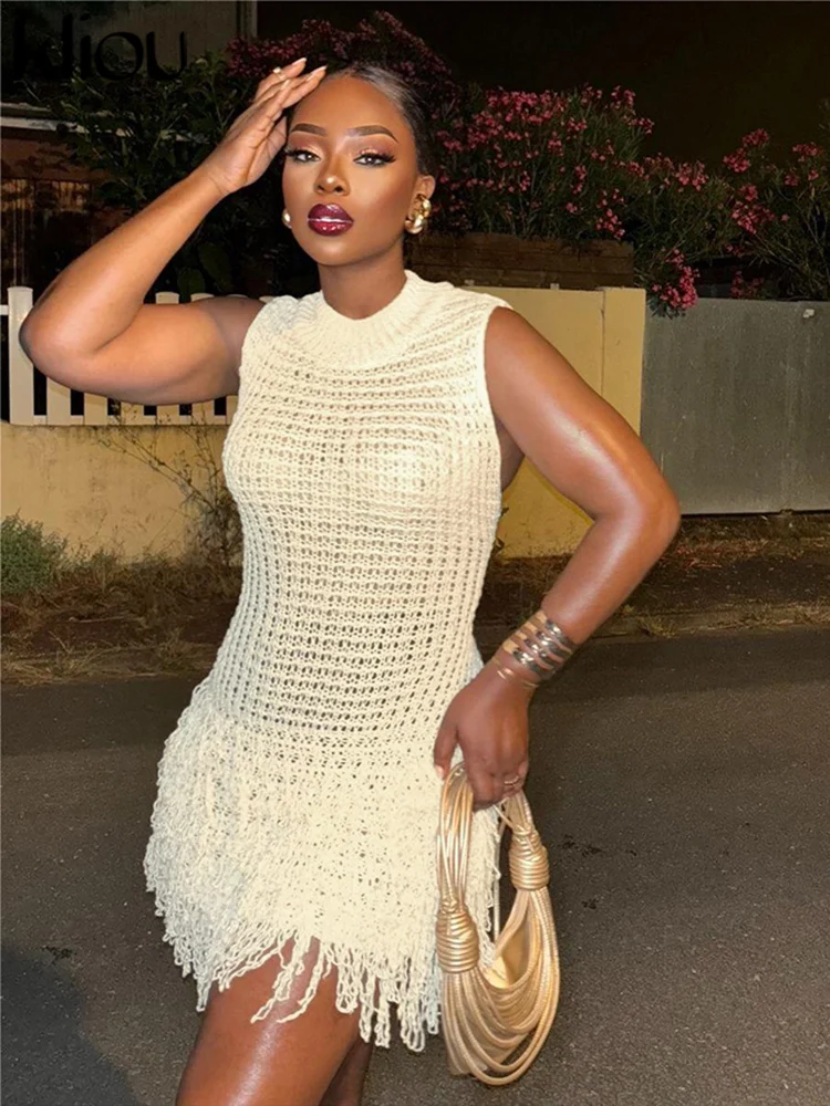 Vestido Branco Croche