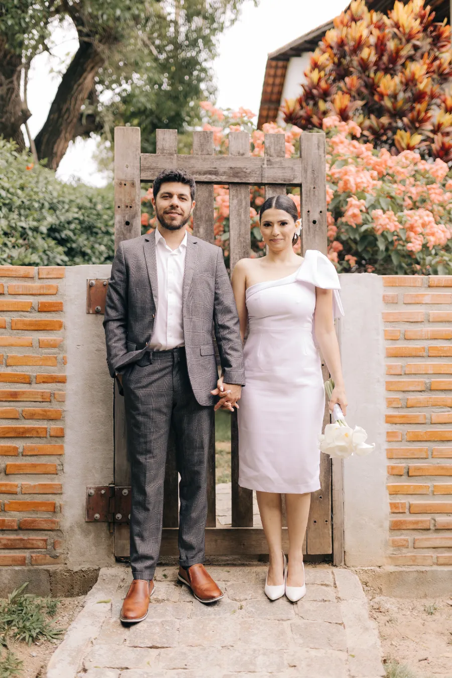 vestido branco para casamento civil