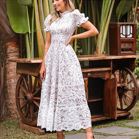 vestido de noiva civil elegante