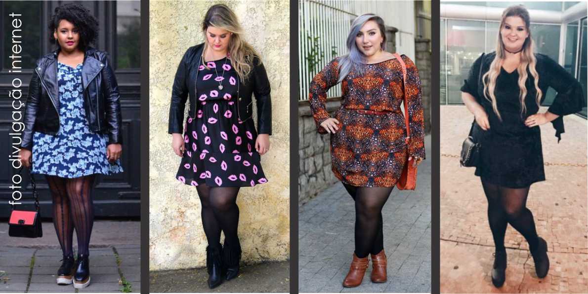 como usar vestido com meia calça