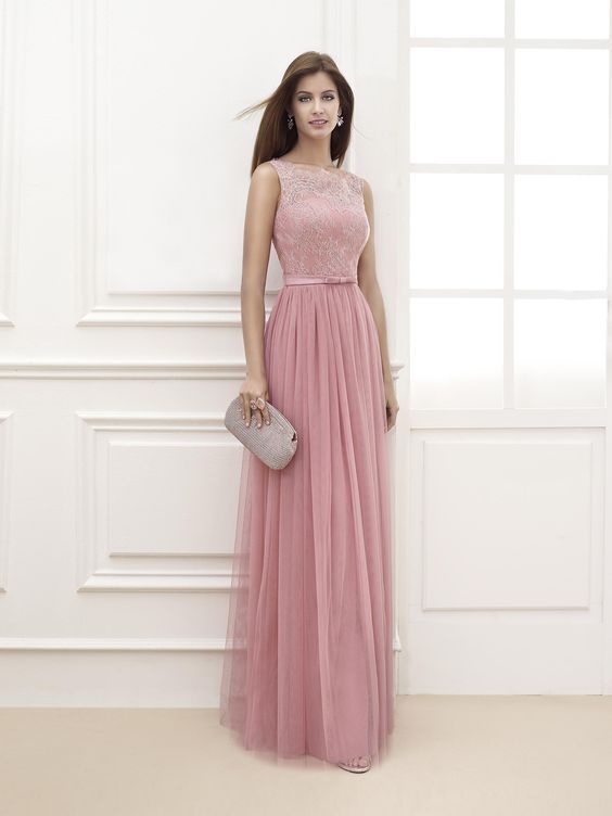 vestido rosa fúcsia