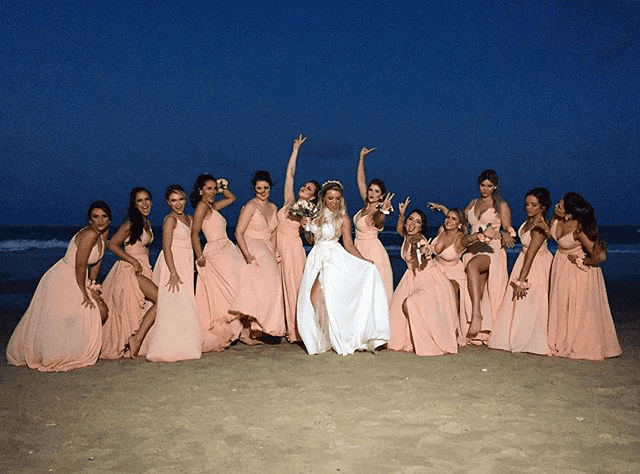 vestido de madrinha casamento inverno