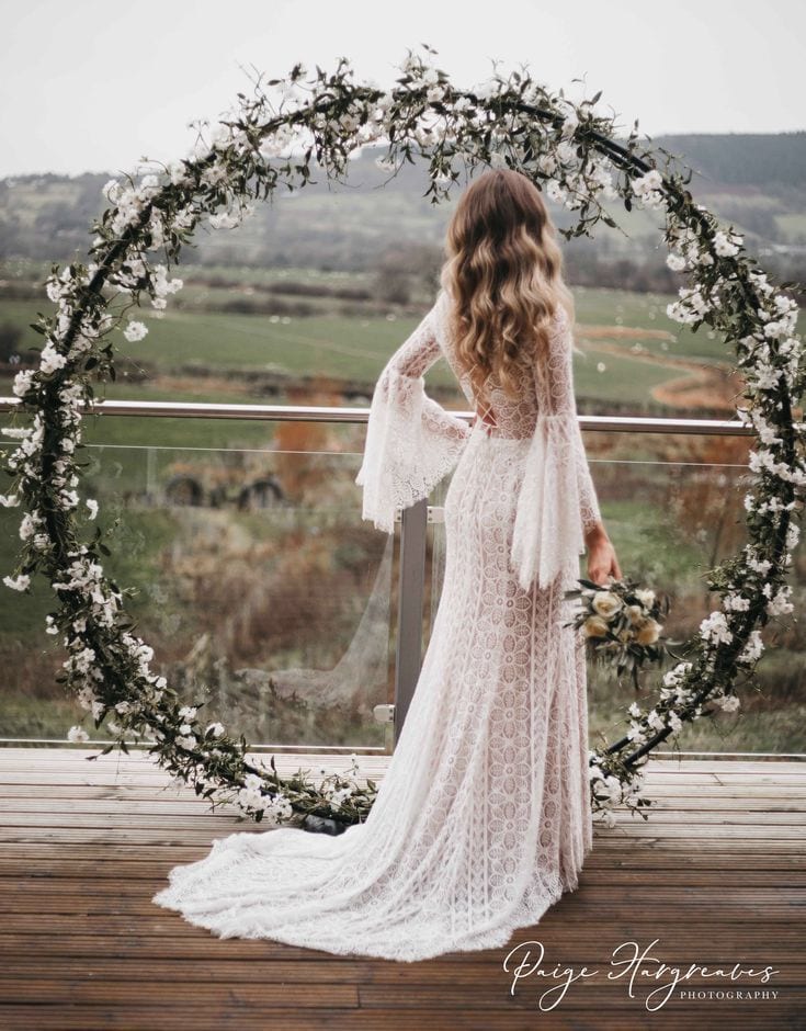 vestido de noiva boho segunda opção