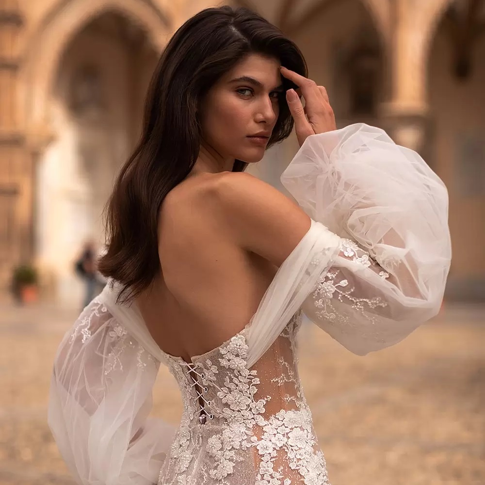 vestido de noiva boho para casamento civil