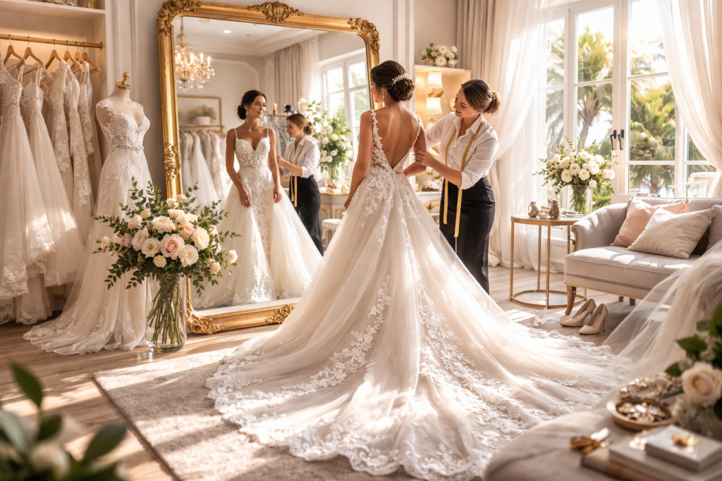 Vestido De Noiva Nude