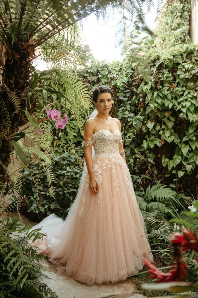 Vestido De Noiva Nude