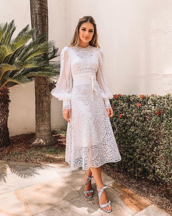 vestido delicado para casamento