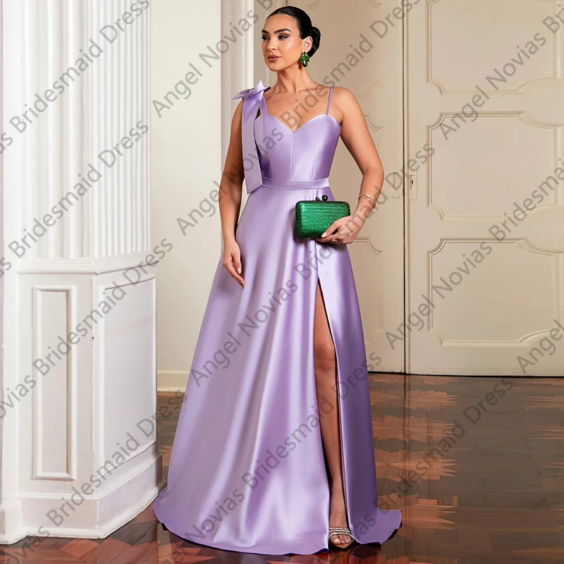 vestido lavanda madrinha tecido linho