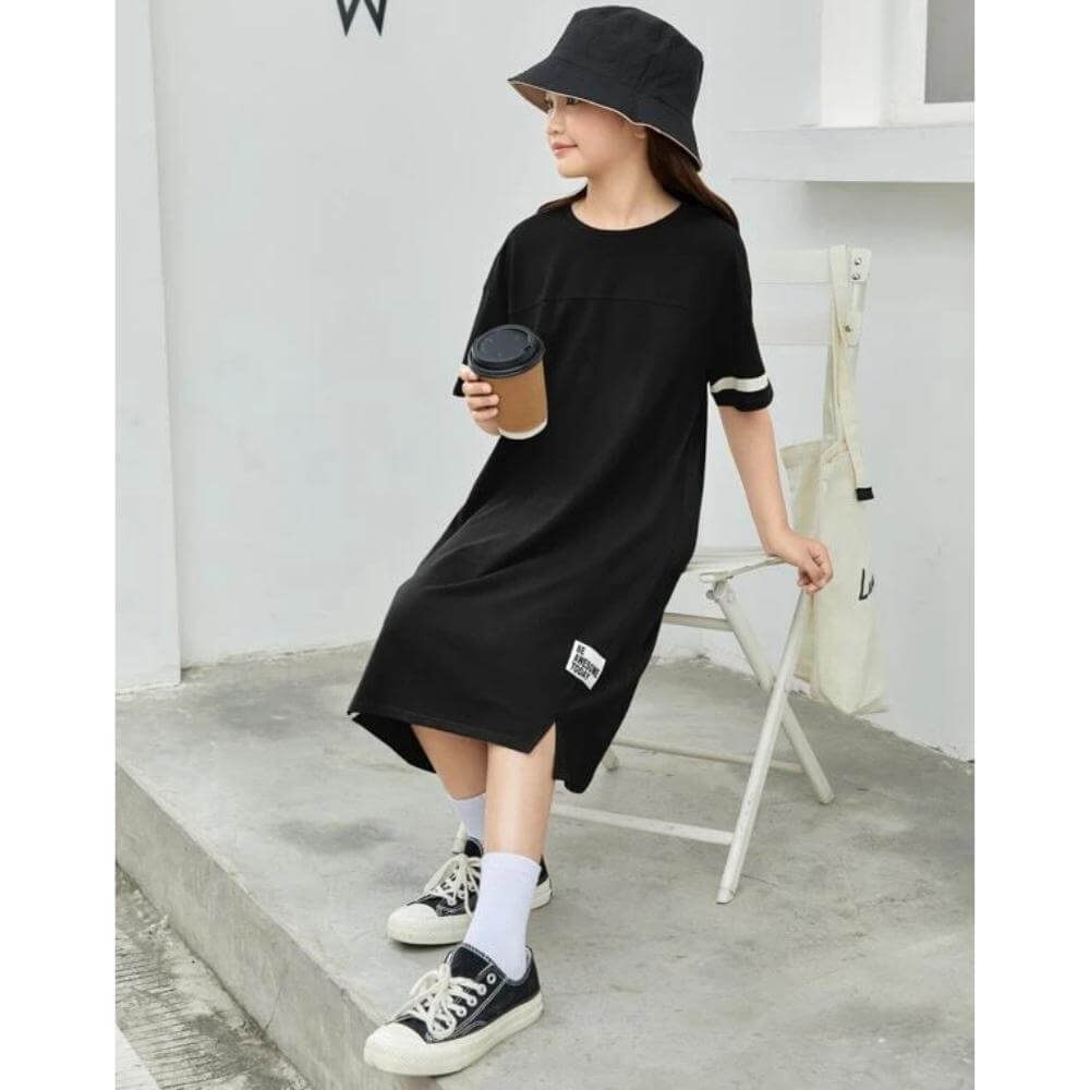 vestido longo infantil de organza
