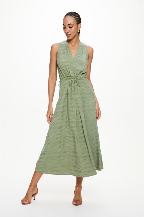 vestido verde menta casual
