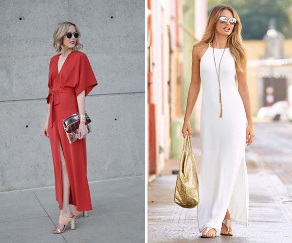vestido off white longo com cristais