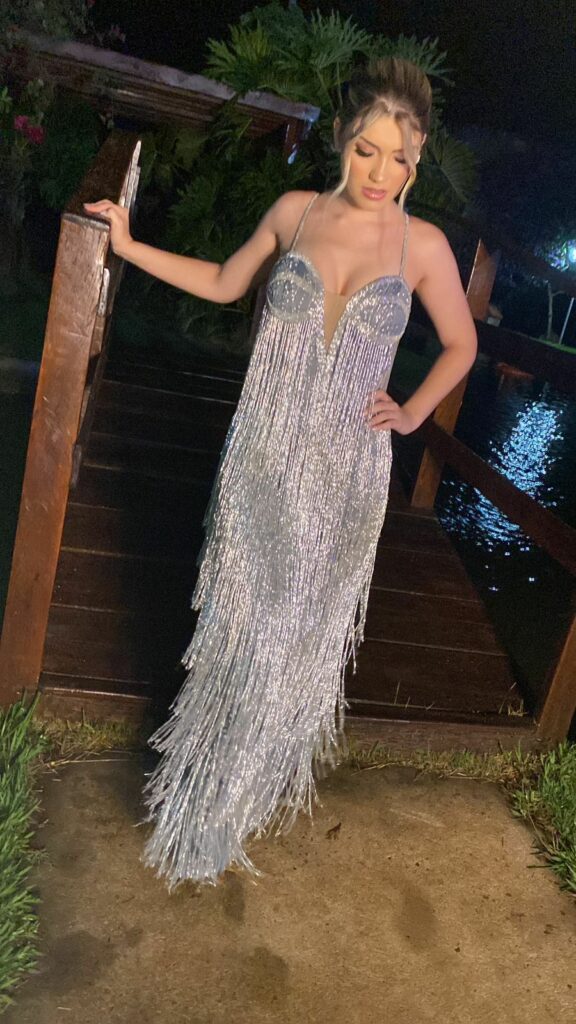 vestido curto balada