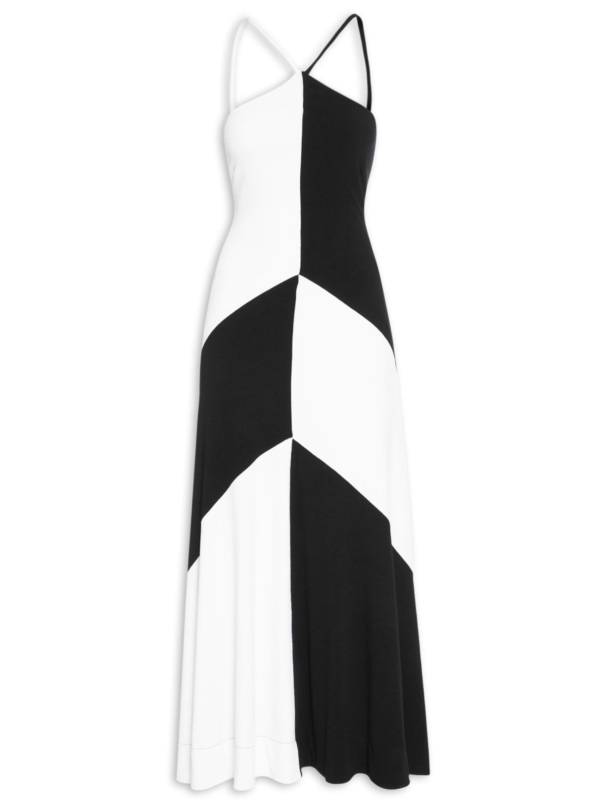 vestido preto e branco farm looks