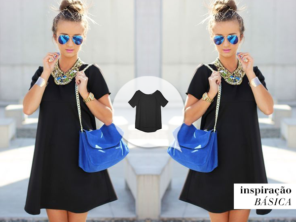 vestido simples casual