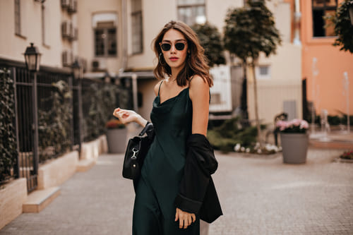 vestido simples longo