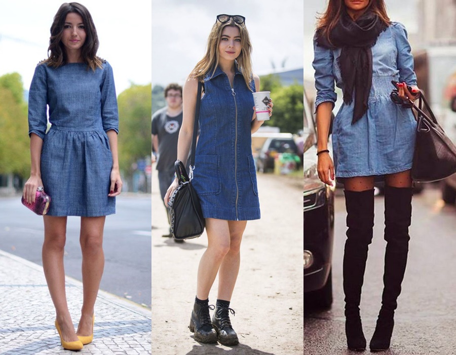 vestido simples preto
