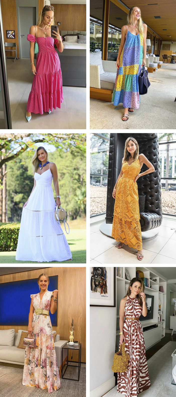 vestido simples de linho