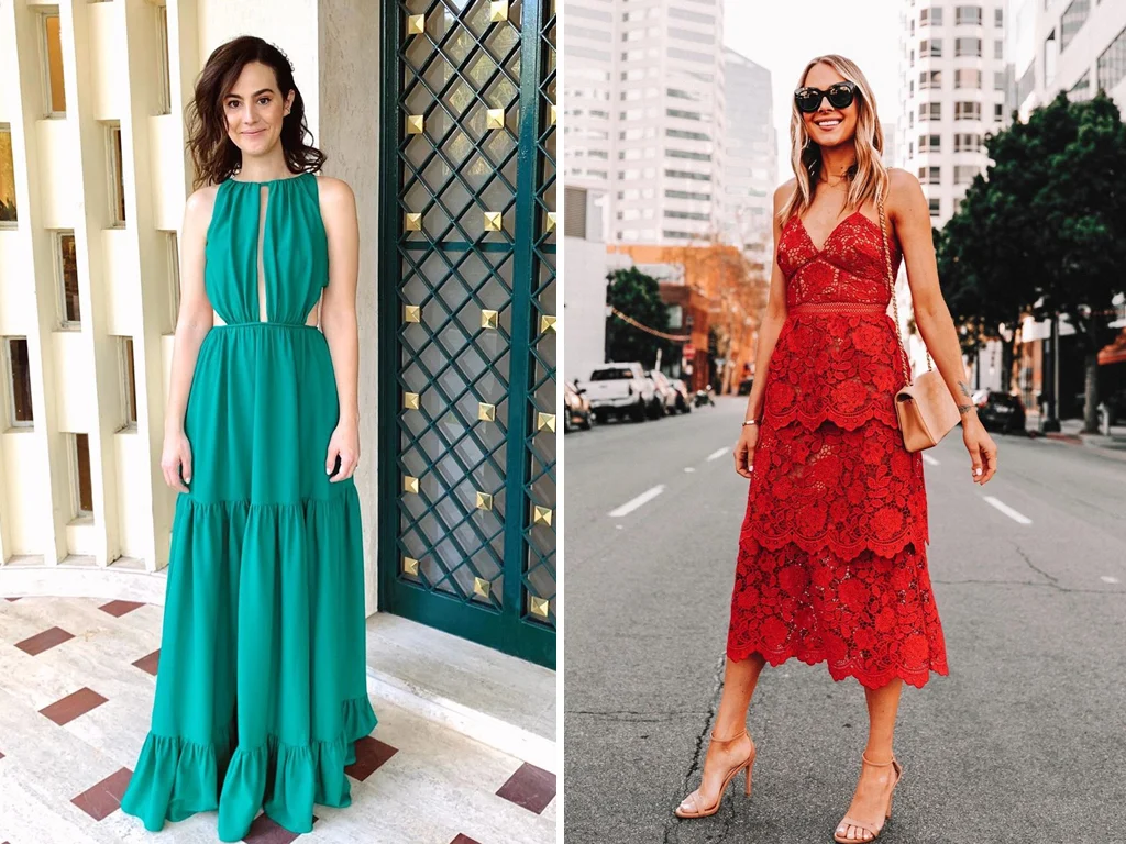 vestido longo cetim fenda alcinha