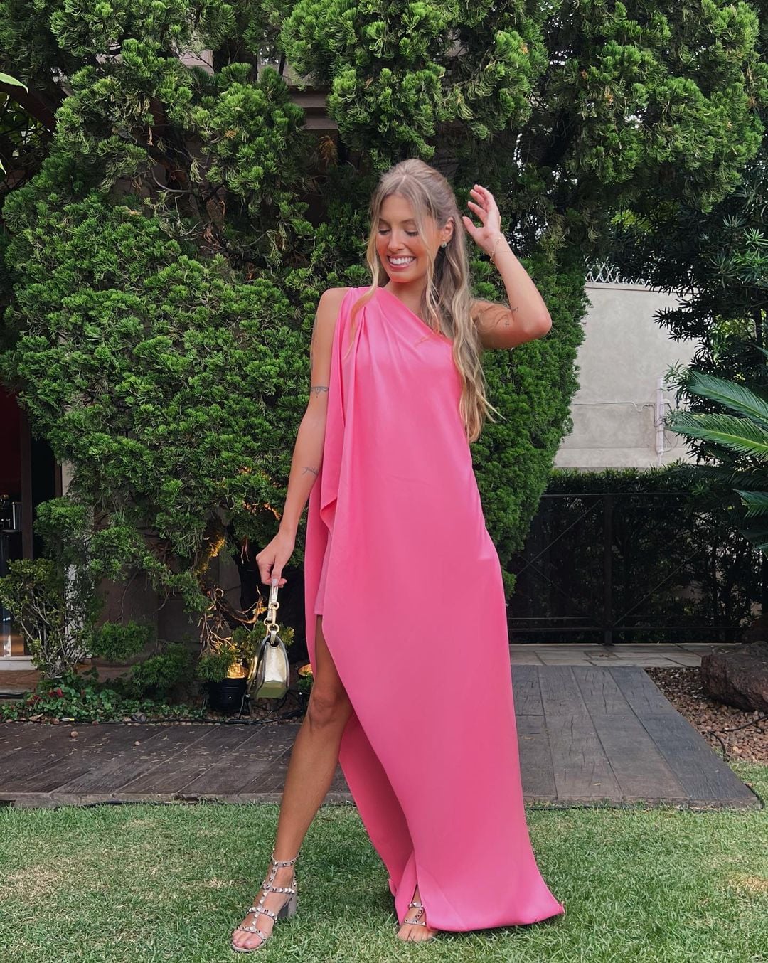 vestido slip dress cetim casamento