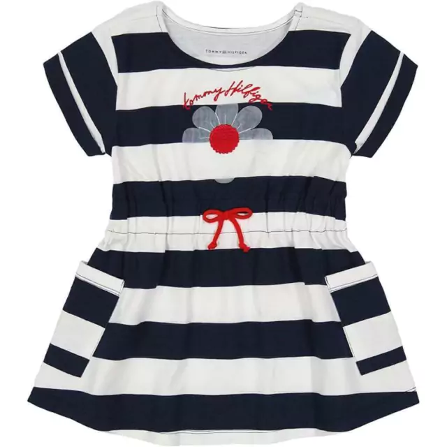 Vestido infantil Tommy Hilfiger azul marinho