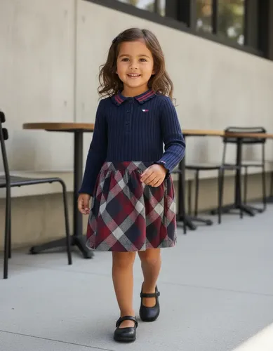 Vestido infantil Tommy Hilfiger branco