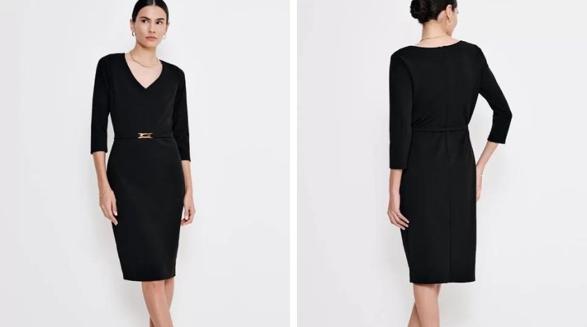 Vestido Tubinho Preto Para Festa