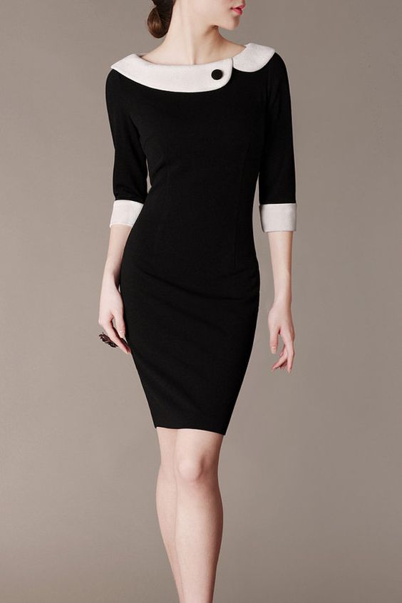 Vestido Tubinho Preto Para Festa